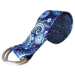 Sangle Yoga Bleue
